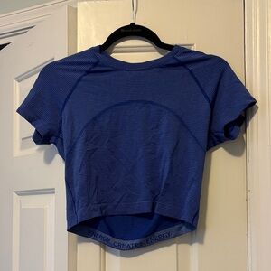 Lululemon Swiftly Cropped Shirt